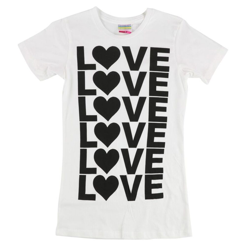 Palmer Cash Womens Love Graphic T-Shirt, NWT